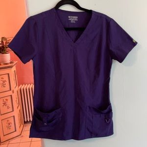 Purple Scrub Top